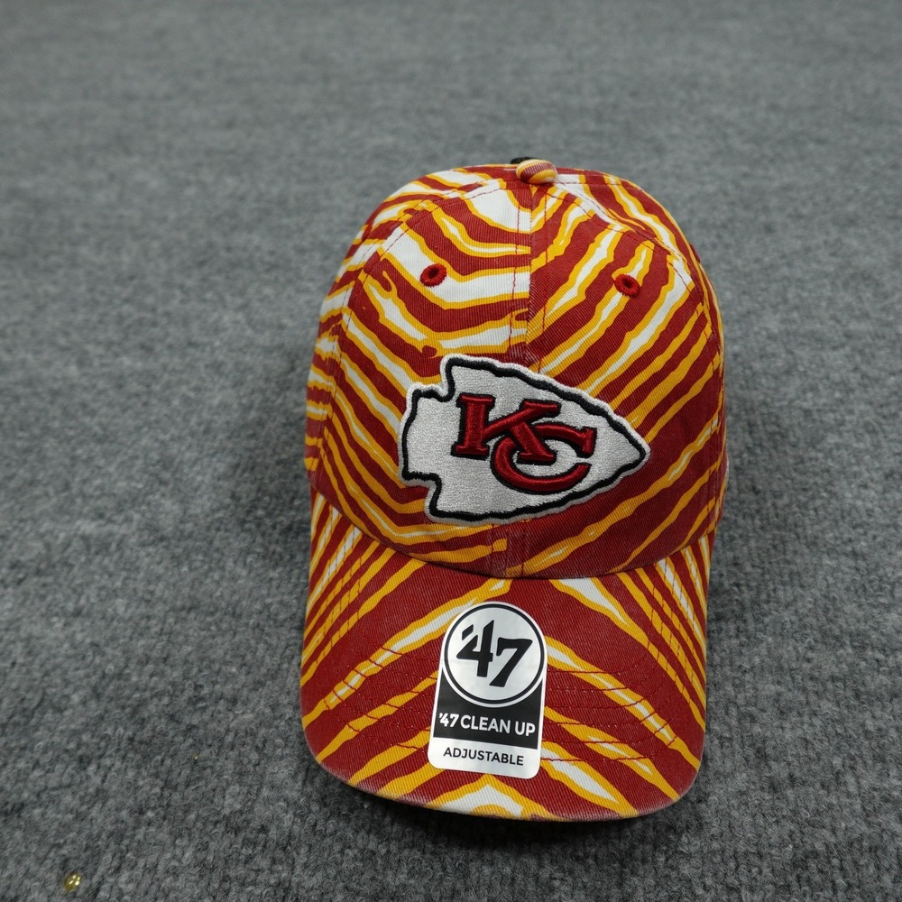 Kansas City Chiefs Hat Cap Strap Back Mens Red NFL Football '47 Zubaz